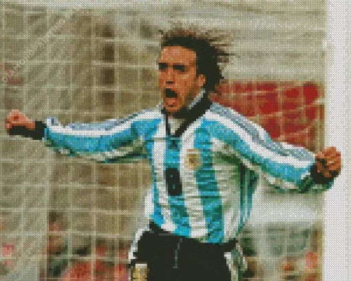 Gabriel Batistuta 5D Diamond Painting