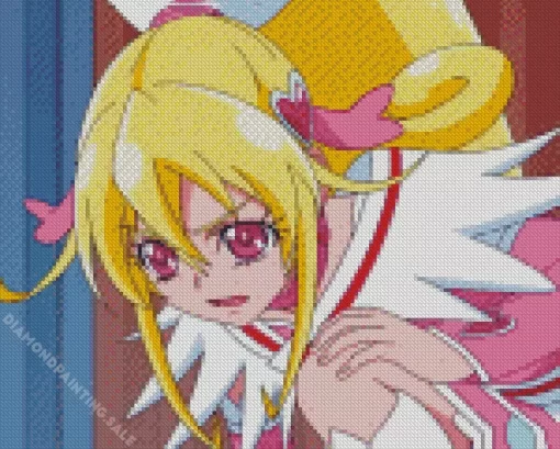 Glitter Force Character 5D Diamond Painting