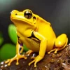 Golden Poison Dart Frog 5D Diamond Painting