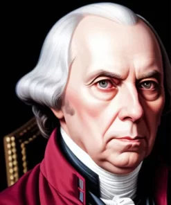 James Madison Portrait 5D Diamond Painting