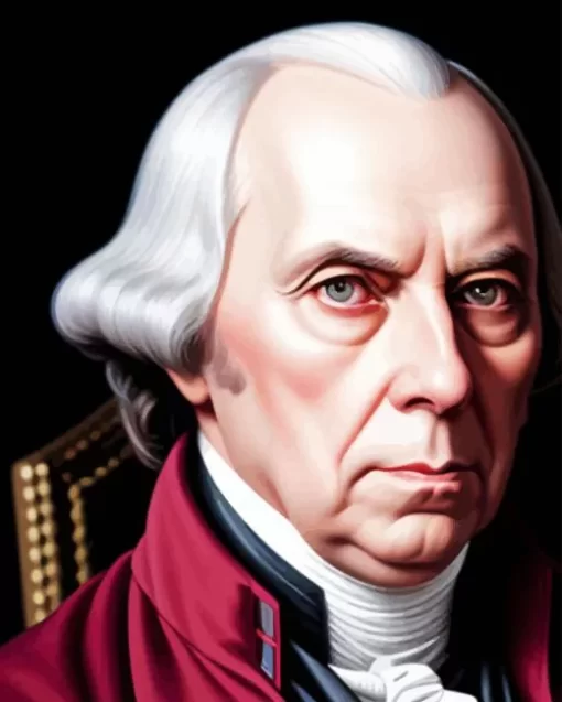 James Madison Portrait 5D Diamond Painting