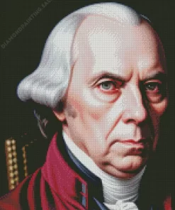 James Madison Portrait 5D Diamond Painting