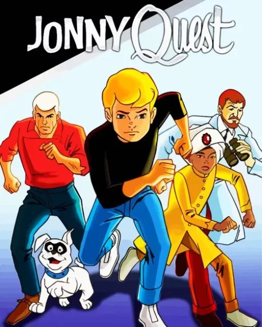 Jonny Quest 5D Diamond Painting