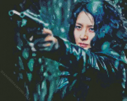 Lady Vengeance 5D Diamond Painting