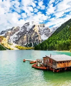 Lake Braies 5D Diamond Painting