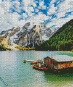 Lake Braies 5D Diamond Painting