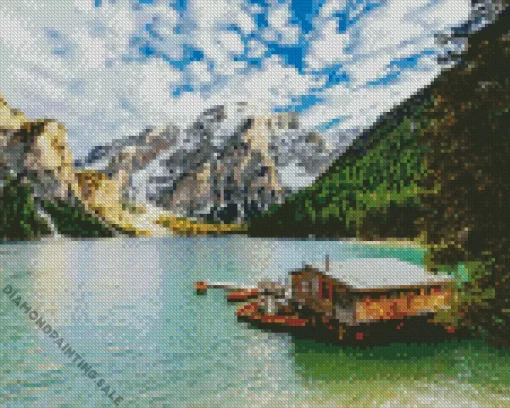 Lake Braies 5D Diamond Painting