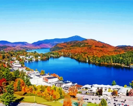 Lake Placid 5D Diamond Painting