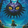 Majoras Mask Zelda 5D Diamond Painting