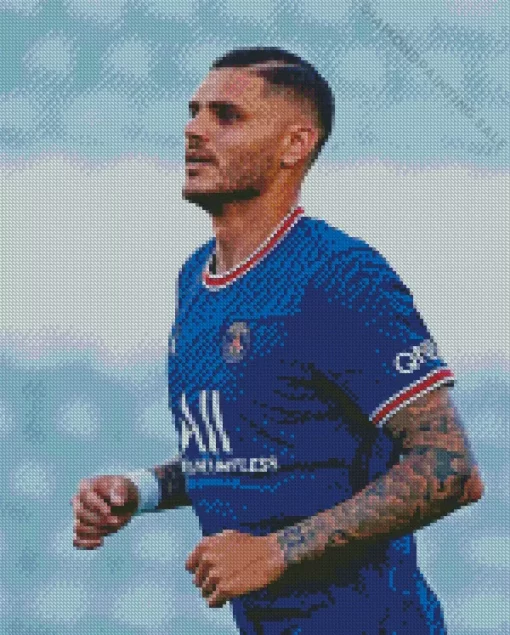 Mauro Icardi 5D Diamond Painting