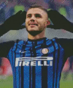 Mauro Icardi 5D Diamond Painting