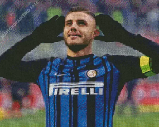 Mauro Icardi 5D Diamond Painting