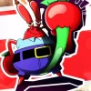 Mr Krabs Illustration 5D Diamond Painting