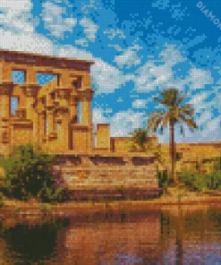 Philae Temple 5D Diamond Painting