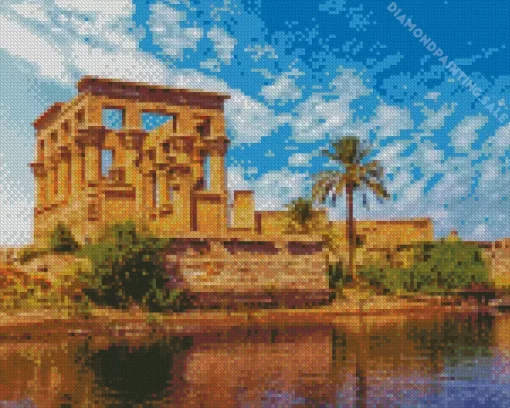 Philae Temple 5D Diamond Painting