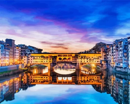 Ponte Vecchio 5D Diamond Painting