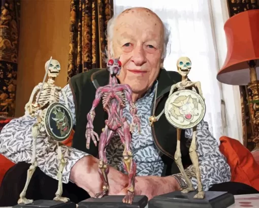 Ray Harryhausen 5D Diamond Painting