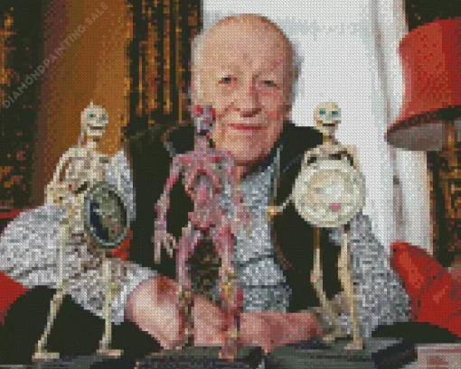 Ray Harryhausen 5D Diamond Painting