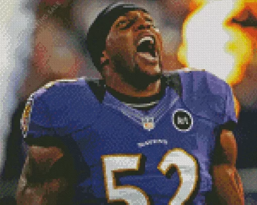 Ray Lewis 5D Diamond Painting