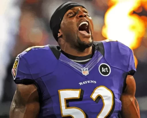 Ray Lewis 5D Diamond Painting