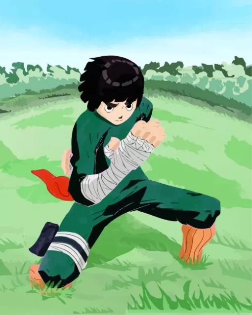 Rock Lee 5D Diamond Painting