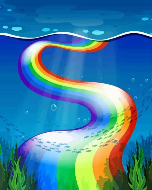 Sea Rainbow 5D Diamond Painting