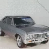 1967 Grey Chevrolet Impala 5D Diamond Painting