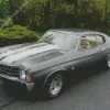 1970 Grey Chevelle Car 5D Diamond Painting