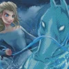 Aesthetic Frozen Elsa And Nokk Art 5D Diamond Painting