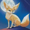 Anime Blond Fox 5D Diamond Painting