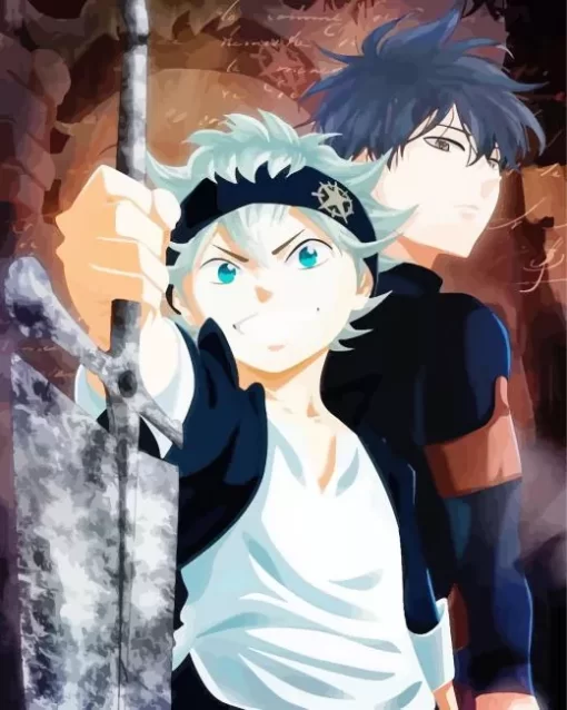 Asta And Yuno 5D Diamond Painting