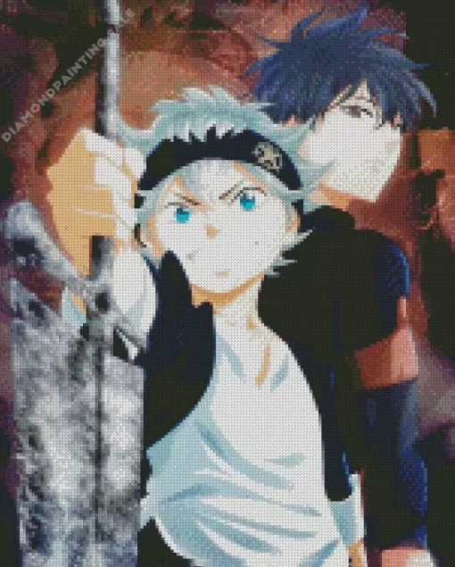 Asta And Yuno 5D Diamond Painting