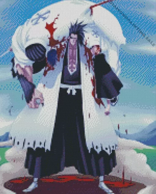 Bleach Kenpachi Zaraki 5D Diamond Painting