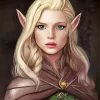 Blonde Elf 5D Diamond Painting