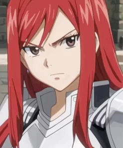 Erza Scarlet Anime Character 5D Diamond Painting