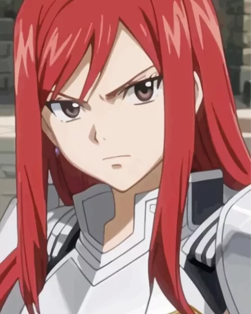 Erza Scarlet Anime Character 5D Diamond Painting