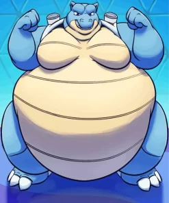 Fat Blastoise 5D Diamond Painting