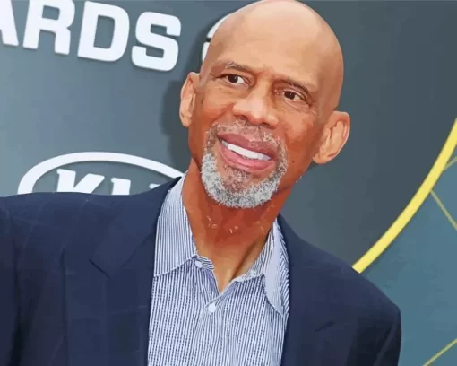 Kareem Abdul Jabbar 5D Diamond Painting