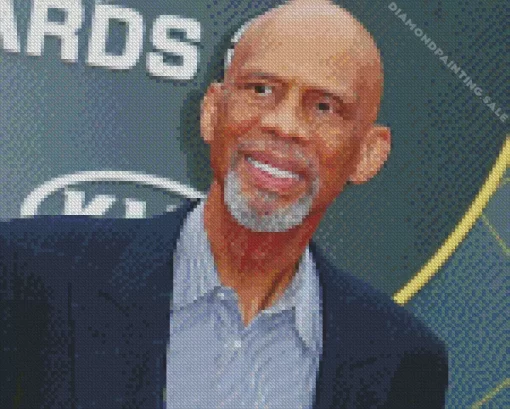 Kareem Abdul Jabbar 5D Diamond Painting