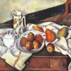 Still Life with Sugar Bowl Jug And Plate of Fruit 5D Diamond Painting