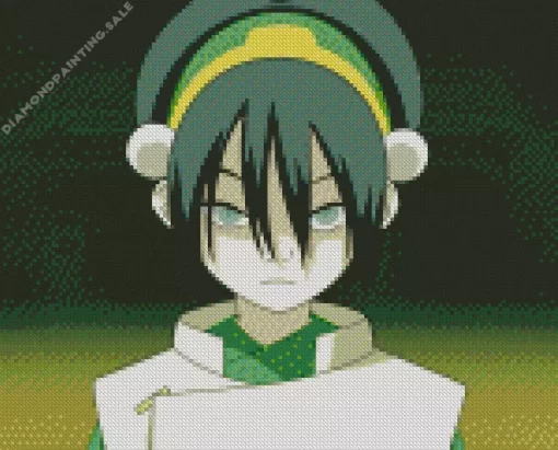 Toph Beifong 5D Diamond Painting