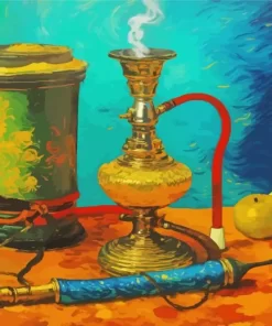 Vincent Van Gogh Hookah 5D Diamond Painting