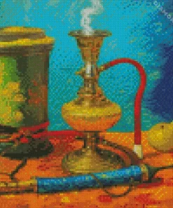 Vincent Van Gogh Hookah 5D Diamond Painting