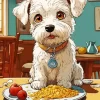 White Affenpinscher 5D Diamond Painting