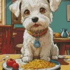 White Affenpinscher 5D Diamond Painting