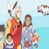 Aang And Katara Family 5D Diamond Painting