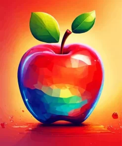 Abstract Apple 5D Diamond Painting