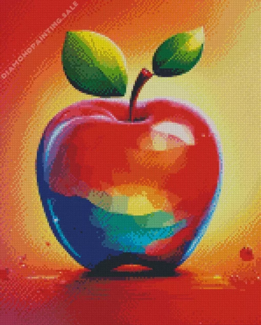 Abstract Apple 5D Diamond Painting