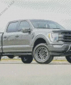 Aesthetic F150 Gray Art 5D Diamond Painting