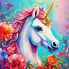 Aesthetic Fabulous Unicorn 5D Diamond Painting